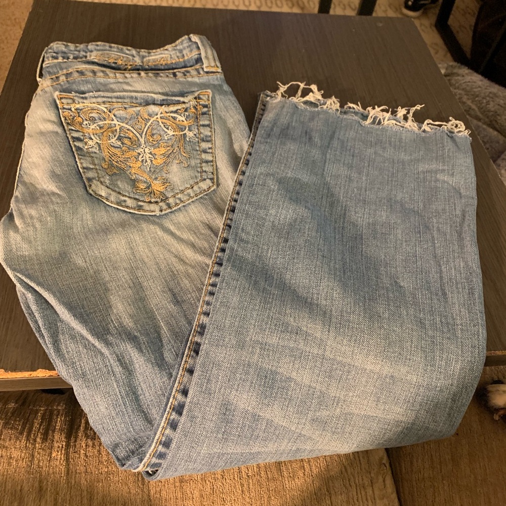 Big star Casey raw hem pants